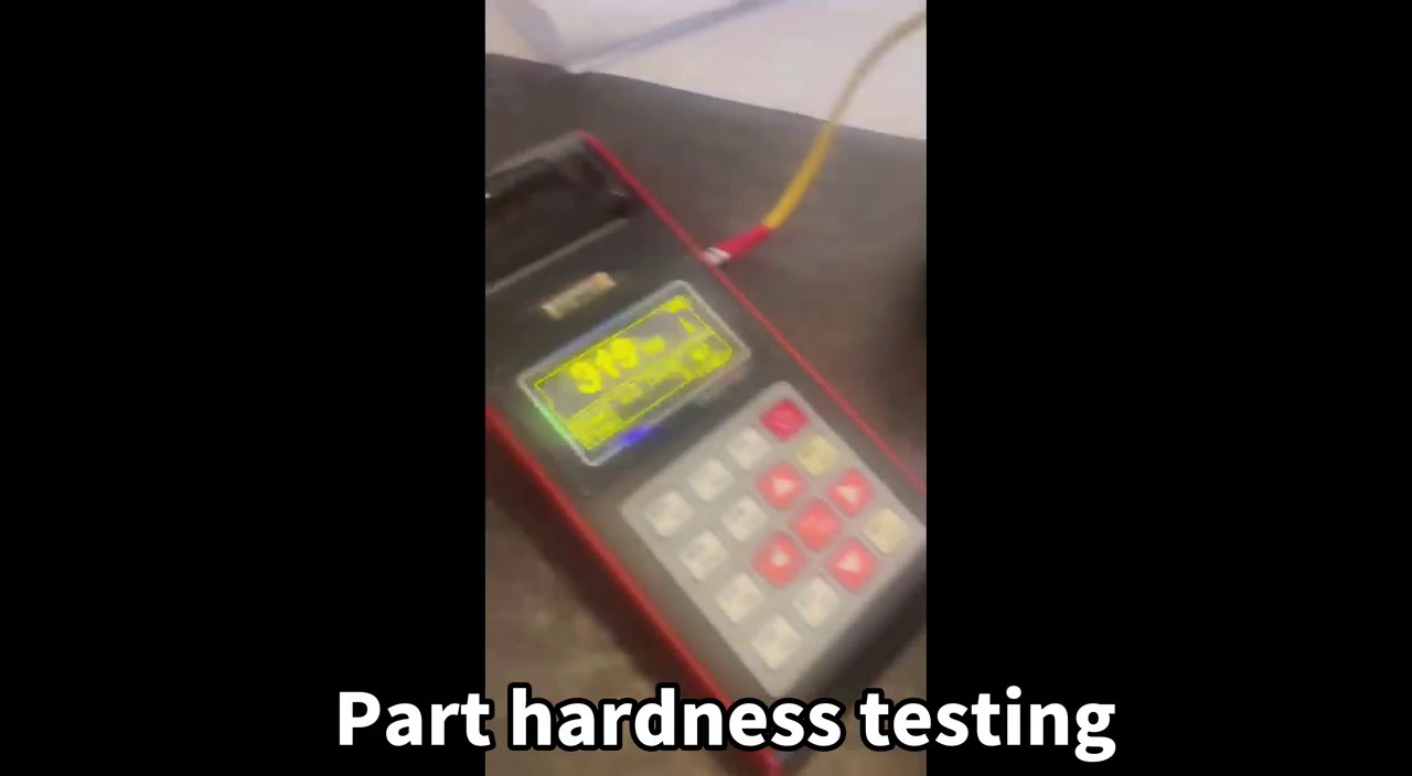 Hardness testing shown in CK's video