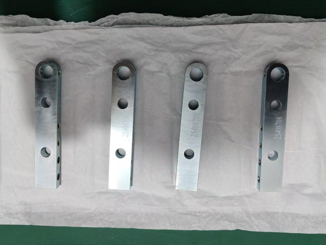 Paper separates machined parts