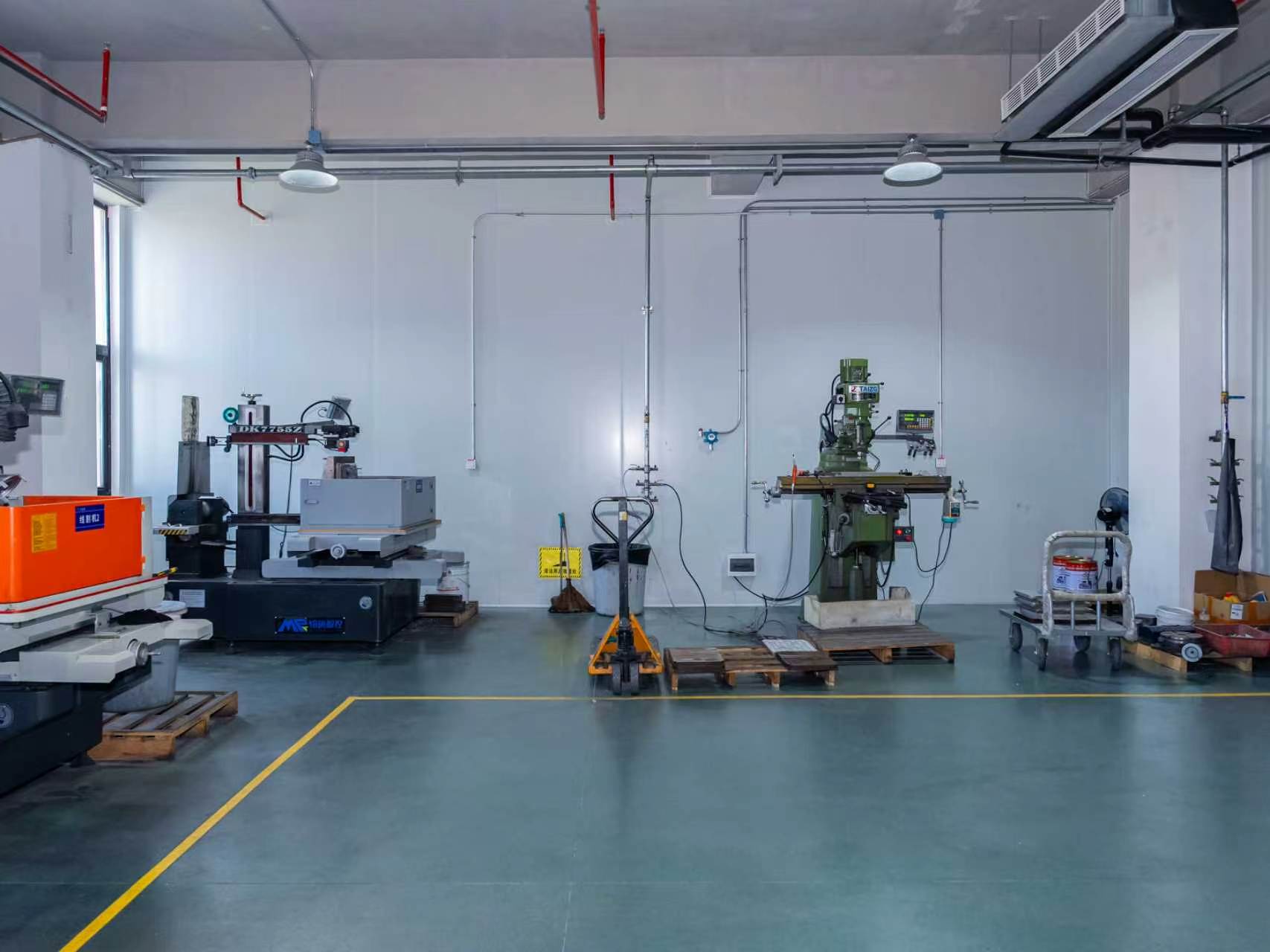 Specialist machining equipment in the CK workshop