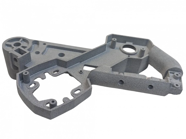 Cleaned nylon 3D printed component