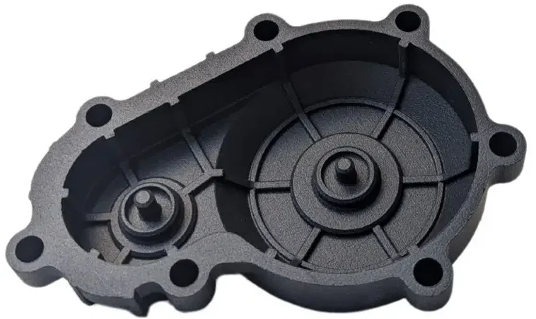 Shot-peened nylon 3D printed component