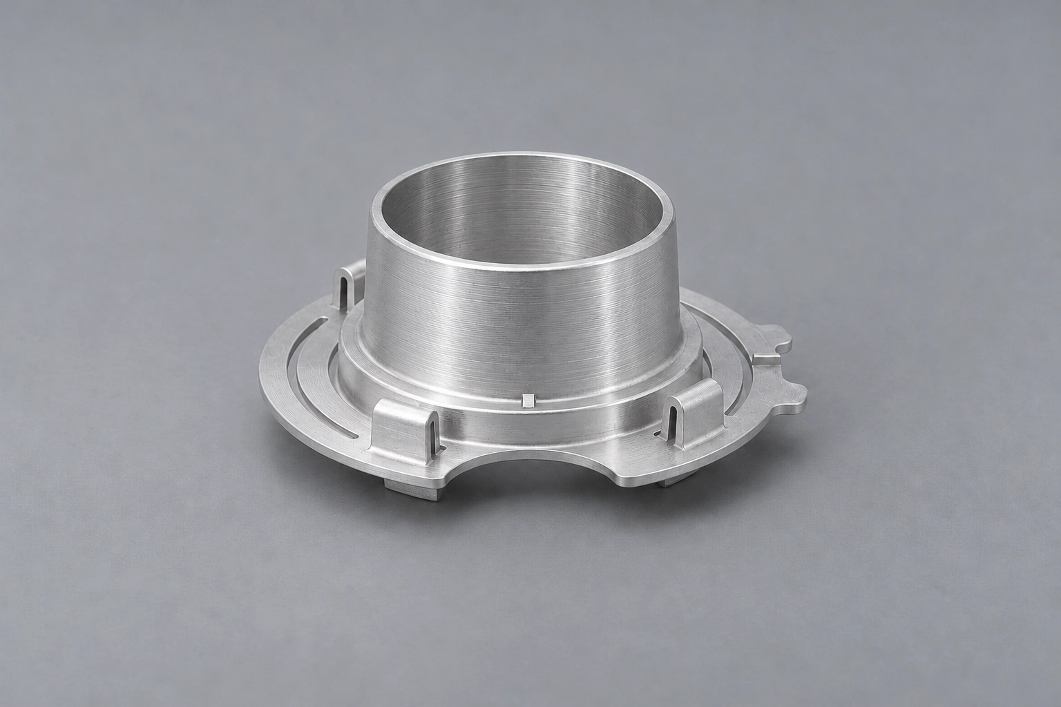 As-machined finish