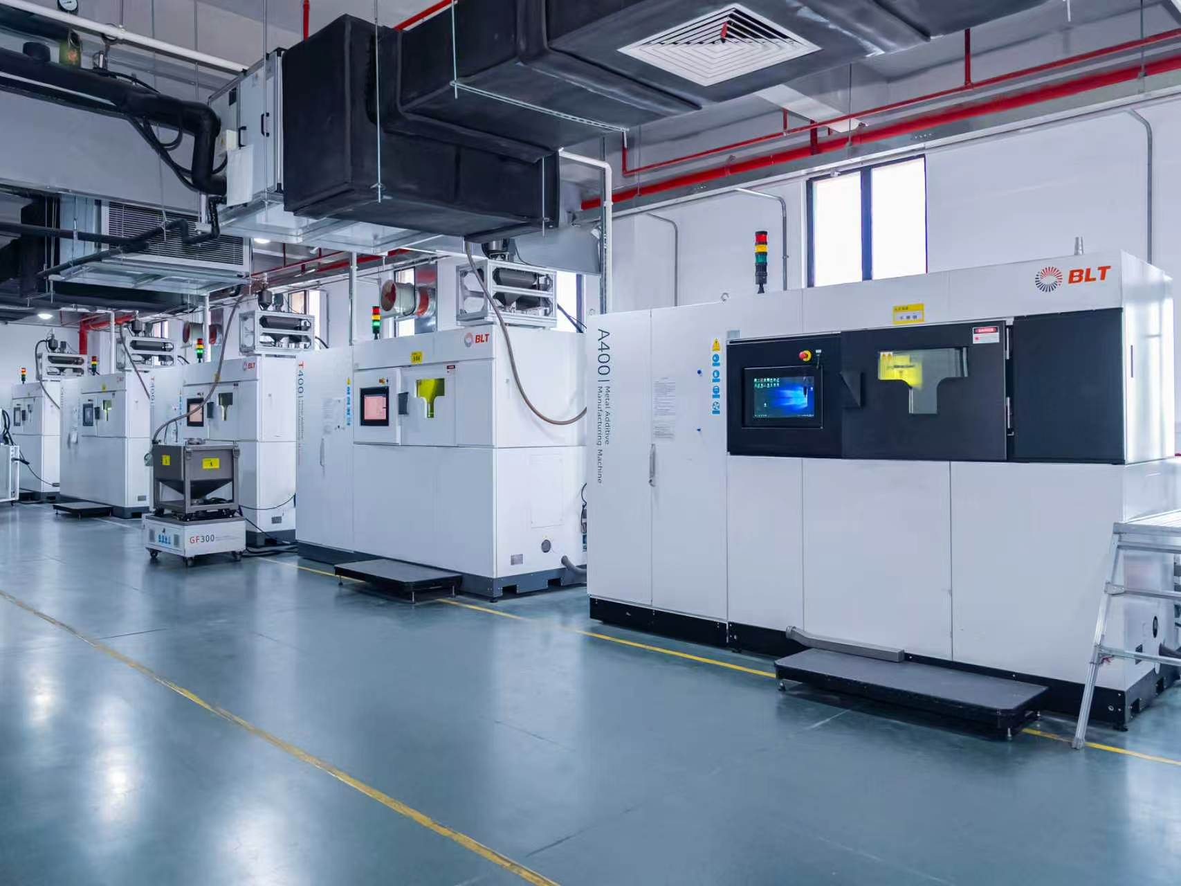 CK metal 3D printing machines in the production workshop