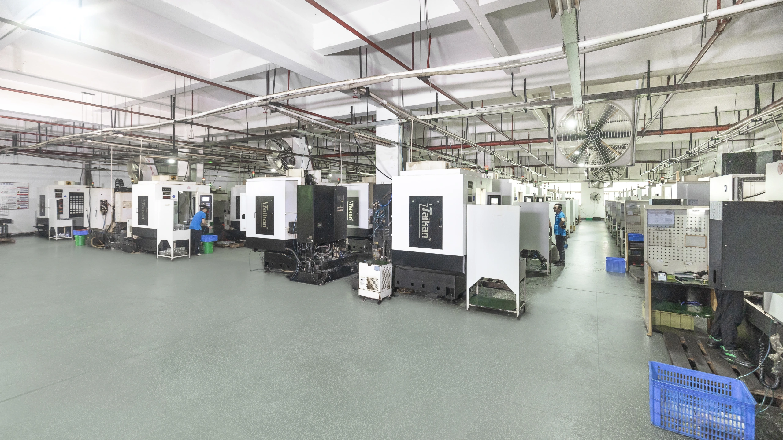 CK Taikan machining centres — workshop overview