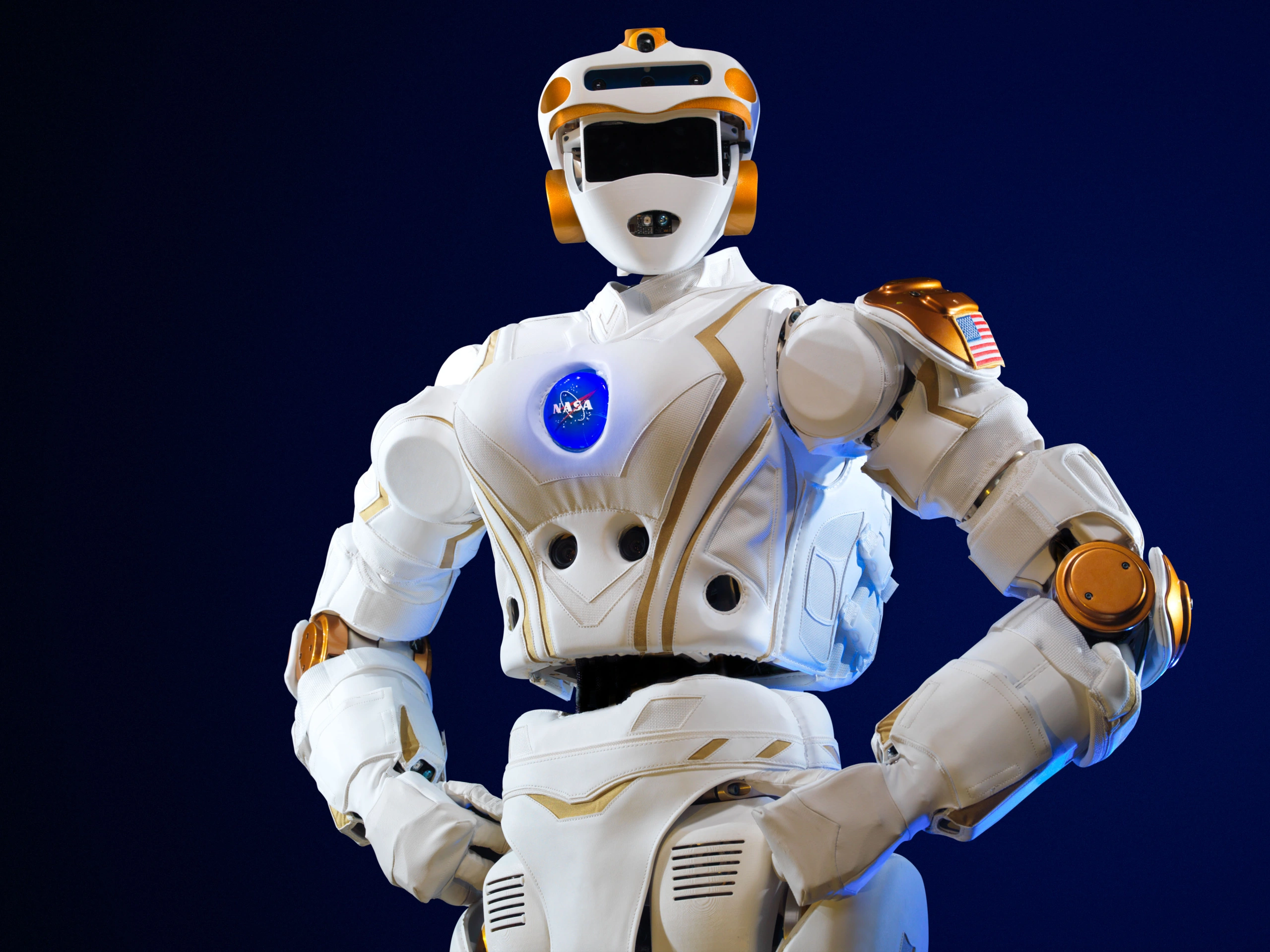 NASA Valkyrie — upper-body studio photograph