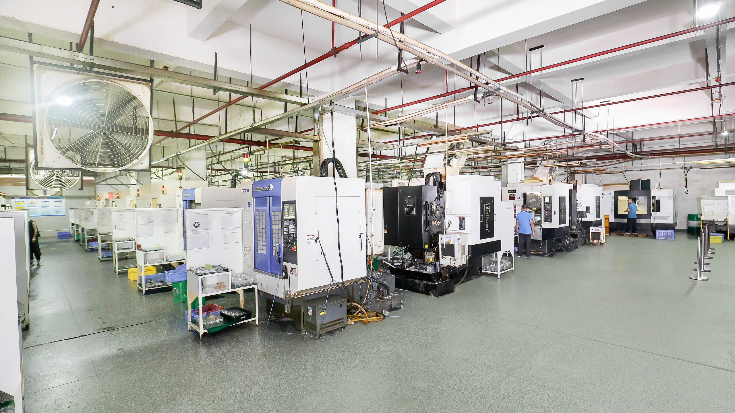 CK CNC machining workshop